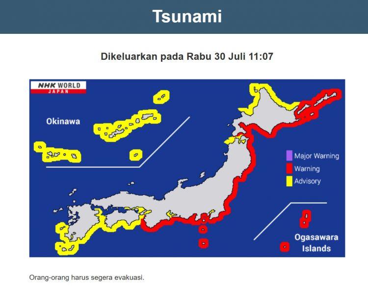 The latest Japanese Tunami job statement;Find 10-20 seconds before voting
